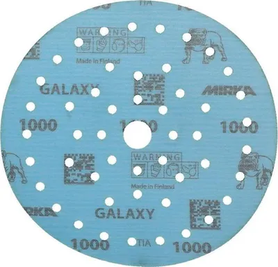 Immagine prodotto di Disco di levigatura adesivo GALAXY Grip Multifit 150mm K.1000 f.HO/metallo/vernice/cu.