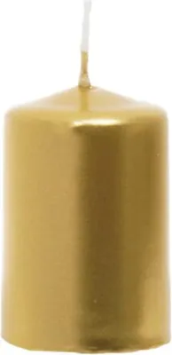 Obrázek produktu pro Zlatá votivní svíčka 6 cm