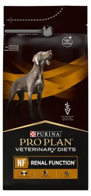 Produktbild von Purina Pro Plan Veterinary Diets NF Trockenfutter für Hunde mit Nierenfunktionsstörung, 1,5 kg, bei Nierenversagen