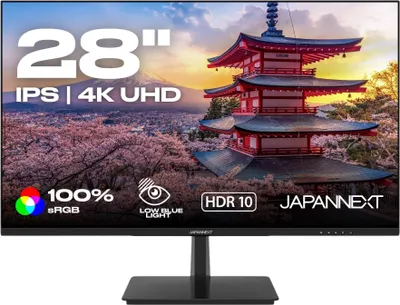 Produktbild von JAPANNEXT Monitor 28" IPS 4K UHD (3840x2160) JN-IPS2802UHDR
