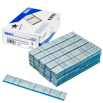 Obrázok produktu pre 50 pásov STIX s lepiacou hmotnosťou 60G (5+10G), pozinkovaná oceľ