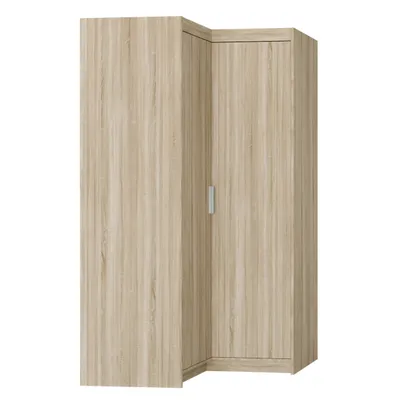 Image de AX LIVING Armoire d'angle chene Sonoma Storicos Armoire 97,8 x190,5 x97,8cm