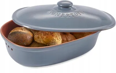 Immagine prodotto di Römertopf Pane - Vaso fresco ovale MAXI blu-grigio