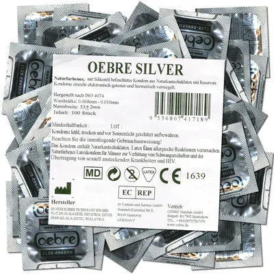 Produktbild von Oebre Silver - Club-Condom - 100 Kondome