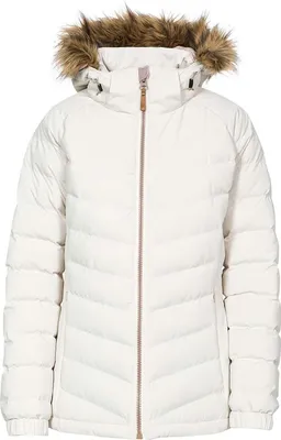 Image de Trespass Veste matelassée Nadina pour femme, imperméable TP4130 (XL) (Vanille)