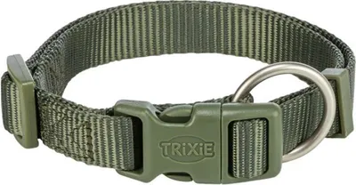 Obrázek produktu pro Trixie Nylonový obojek PREMIUM, olivově zelená
