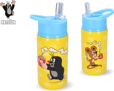 Obrázok produktu pre Fľaša z nehrdzavejúcej ocele Krtko 500 ml modrá