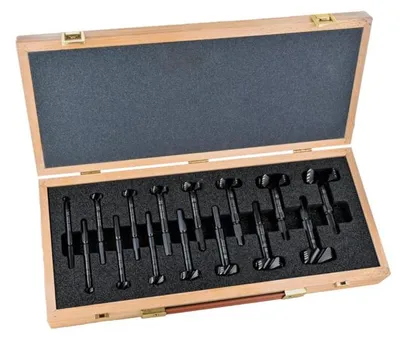 Produktbild von Bormax WS-Satz 15-teilig im Holzkoffer