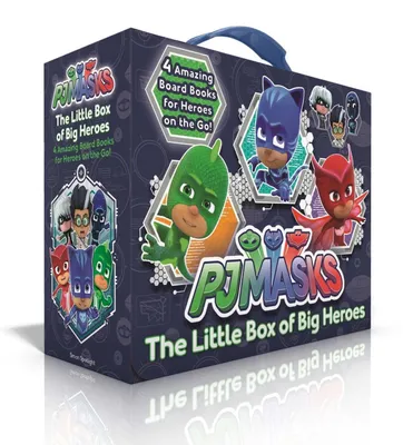 Produktbild von The Little Box of Big Heroes (Boxed Set): Pj Masks Save the Library; Hero School; Super Cat Speed; Race to the Moon!