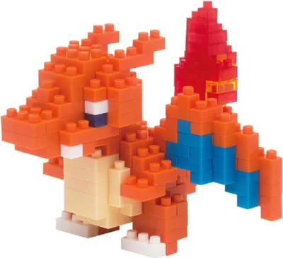 Obrázok produktu pre Pokémon nanoblok Bauset Glurak