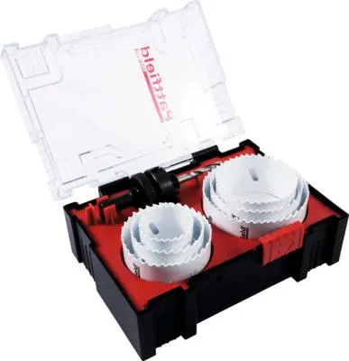 Produktbild von Lochsägen Set Pattfield 8 tlg., Bi-Metall Ø 40-86mm