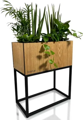 Obrázok produktu pre Záhon štvorcový LOFT FIORINO dub 42x22x50 cm