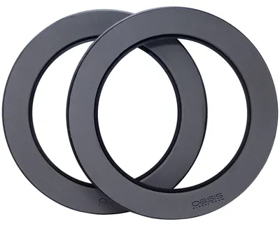 Produktbild von OASIS Steckschaum Black Naylor Base Ring Ø40cm Steckmasse Steckschwamm - 2 Stück