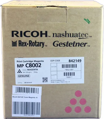 Immagine prodotto di Ricoh MP C8002 - Magenta - originale - Cartuccia toner