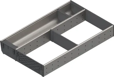 Produktbild von BLUM ORGA-LINE Besteckeinsatz Facheinteilung Set ZSI.XXXKI3N, NL 500mm, grau