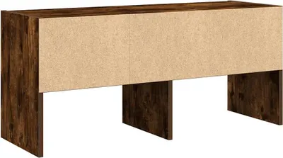 Obrázok produktu pre vidaXL Stojan na topánky stohovateľný, údený dub 89,5x30x40 cm