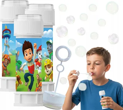 Image de Paw Patrol Bulles de savon pour enfants, 60 ml