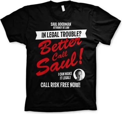 Produktbild von In Legal Trouble T-Shirt - X-Large - Black
