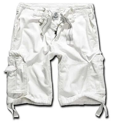 Image de Short cargo Brandit Vintage pour homme blanc - 3XL