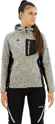 Produktbild von Izas Equus W Kapuzenfleece Grau L Frau Grau L