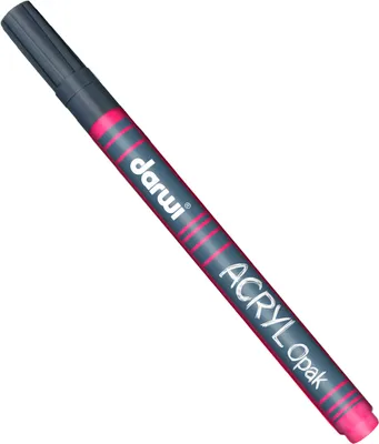 Obrázok produktu pre Darwi Acryl Opak Marker Akrylová fixka Dark Carmine 3 ml 1 ks