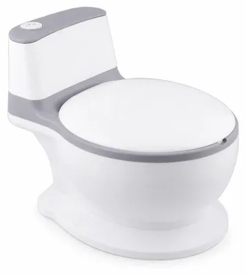 Obrázek produktu pro Ricokids RK-290 Interaktivní dětský nočník se zvukem splachování, bílo-šedý