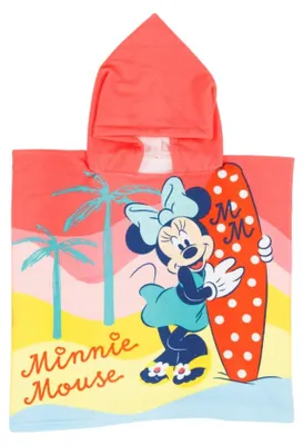 Produktbild von Minnie Mouse Poncho 55 x 110 cm - Polyester