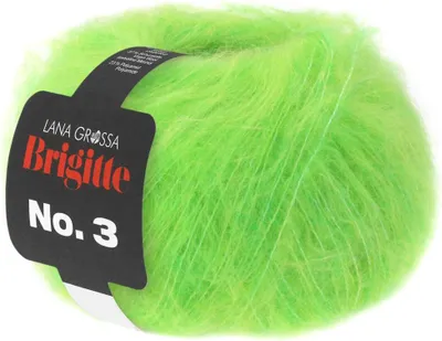 Produktbild von Lana Grossa Brigitte No.3 036 Gelbgrün 25g