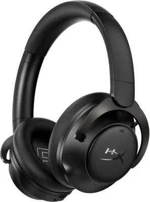 A black HyperX Cloud Mix 2 wireless headset is shown against a white background.
