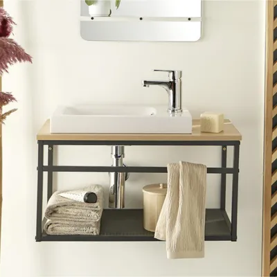 Immagine prodotto di Set lavabo grande WILO con rubinetto da 60 cm