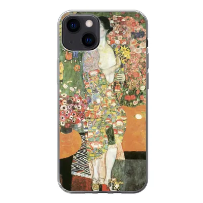 Produktbild von MuchoWow® Handyhülle Schutzhülle Hülle für iPhone 13 Tänzerin - Gustav Klimt Silikon Softcase Handy Hülle - Karteninhaber