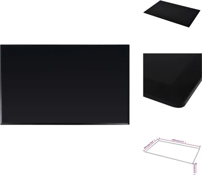 Obrázek produktu pro vidaXL Stolová deska z tvrzeného skla Obdélníková 1200 x 650 mm - Stolové desky