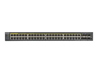 Zdjęcie produktu dla Zyxel GS1920-48HPV2, Zarządzany, Gigabit Ethernet (10/100/1000), Obsługa PoE