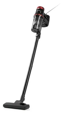 Image de CLEANmaxx Aspirateur cyclonique | 2 en 1 : aspirateur de sol et aspirateur à main, sans sac | 12 kPa et 400 W - idéal pour les poils d'animaux | Câble de 4 mètres et réservoir à poussière de 1 litre | Noir/Rouge