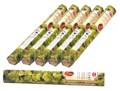 Immagine prodotto di Set risparmio di incensi HEM. 6 confezioni da circa 120 bastoncini Precious Patchouli