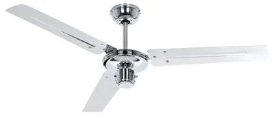 Produktbild von Deckenventilator mit Zugkette Tristar-Z Chrom 122 cm
