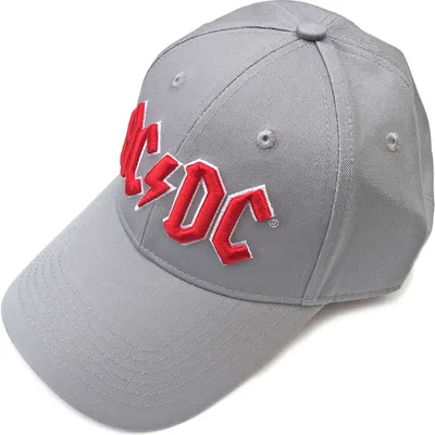 Produktbild von AC/DC Red Logo Deckel Grey UNI