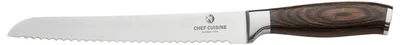 Produktbild von Chef Cuisine Brotmesser mit Griff aus Pakkaholz