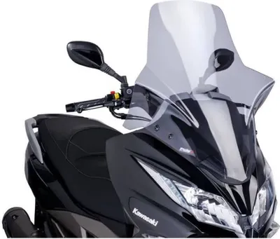 Image de PUIG v-tech touring screen smoked clear pour Kawasaki