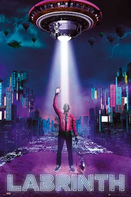 Produktbild von Empireposter Labrinth UFO Musikposter 61x91,5 cm