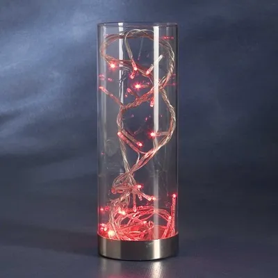 Produktbild von LED Lichterkette im Deko Glas 32er rot Konstsmide 1228-550