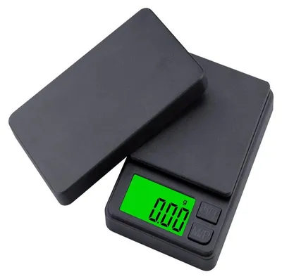 Produktbild von Digitale Taschenwaage mit 0,01 g Teilung und bis zu 500 g Wiegekapazität - 0.1-500g