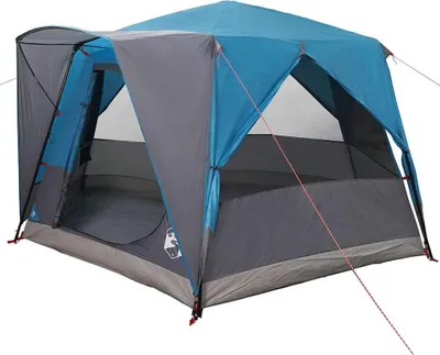 Produktbild von vidaXL Kabinenzelt für 5 Personen Blau und Grau 333 x 317 x 194 cm