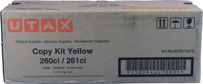 Obrázok produktu pre Utax 652611016 Toner žltý -B