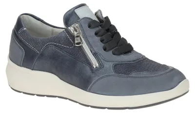 Produktbild von Waldläufer M Damenschuhe - bequeme Slipper - Halbschuhe blau NEU