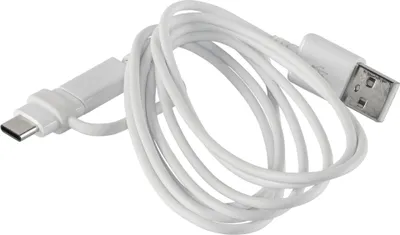 Obrázok produktu pre Samsung EP-DG930, 1,5 m, USB A, USB C/Micro-USB B, USB 2.0, Samec/samec, Biela