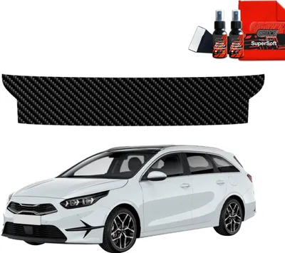 Produktbild von Kohlenstoff Schutzfolie Grizz Protector für Ladekante - Kia Ceed SW Kombi (2021-2025)