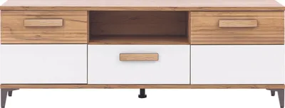 Produktbild von Furniture24 Fernsehschrank Snobi SB1 Unterschrank Lowboard mit 2 Türen 1 Schublade