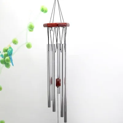 Produktbild von Windspiel aus Metall für Innen- und Außenbereich – Schöner Klang