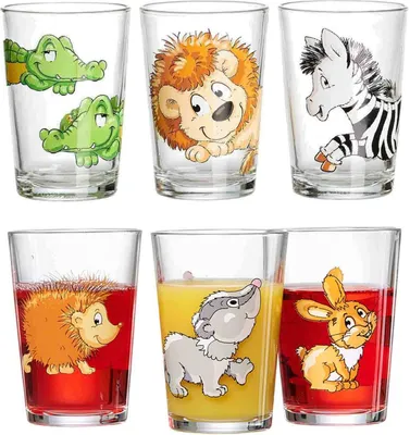 Produktbild von Ritzenhoff & Breker Kinderbecher 6er Set Happy Zoo & Waldtiere